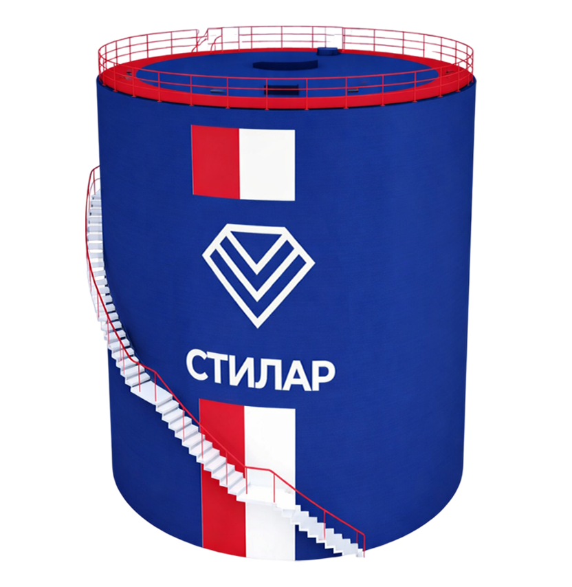 Цельносварной резервуар РВС для АЗС 100 м³ от завода-производителя